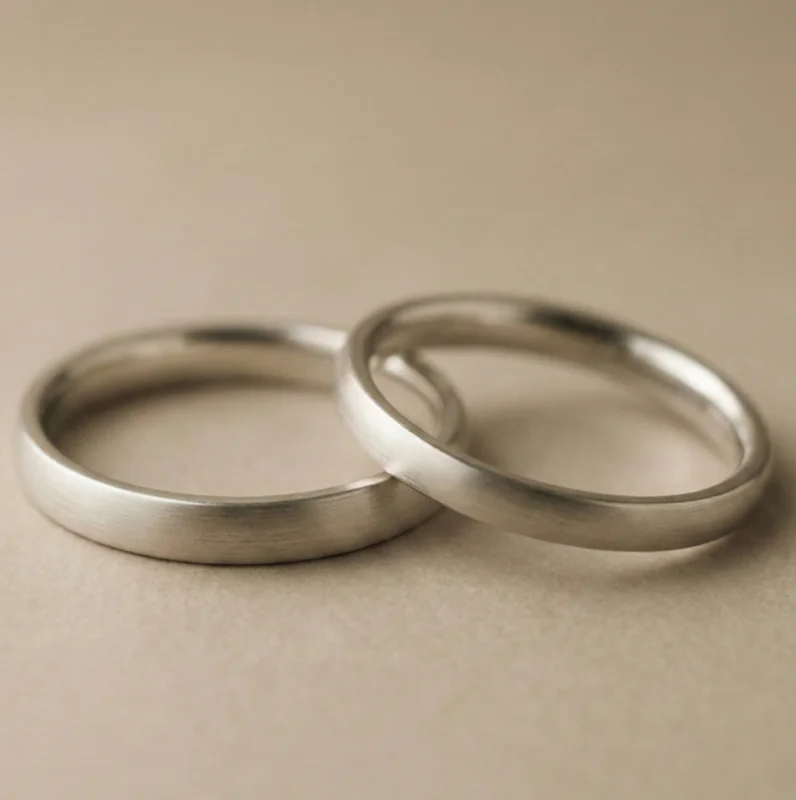 Alianzas de Boda en Plata de Ley